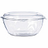 SafeSeal Tamper-Resistant, Tamper-Evident Bowls with Dome Lid, 64 oz, 8.9