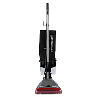 TRADITION Upright Vacuum SC689A, 12" Cleaning Path, Gray/Red/Black (SC689B)