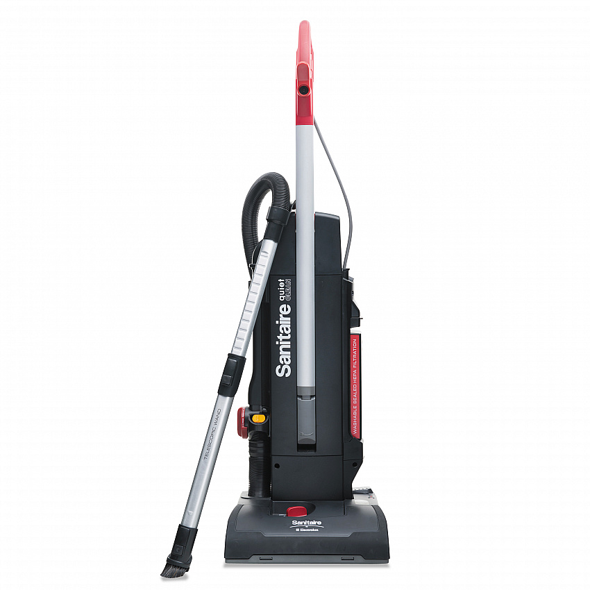 MULTI-SURFACE QuietClean Two-Motor Upright Vacuum SC9180B, 13" Cleaning Path, Black (SC9180D)