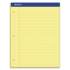 Ampad Double Sheet Pads, Wide/Legal Rule, 100 Canary-Yellow 8.5 x 11.75 Sheets (20243)