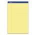 Ampad Recycled Writing Pads, Wide/Legal Rule, Politex Green Kelsu Headband, 50 Canary-Yellow 8.5 x 14 Sheets, Dozen (20280)