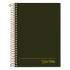 Ampad Gold Fibre Personal Notebooks, 1 Subject, Medium/College Rule, Classic Green Cover, 7 x 5, 100 Sheets (20801)