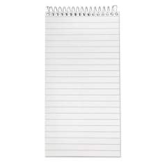 Earthwise by Ampad Recycled Reporter's Notepad, Gregg Rule, White Cover, 70 White 4 x 8 Sheets (25280)