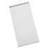 Earthwise by Ampad Recycled Reporter's Notepad, Pitman Rule, White Cover, 70 White 4 x 8 Sheets (25281)
