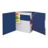 Ampad Versa Crossover Notebook, 3 Subject, Wide/Legal Rule, Navy Cover, 11 x 8.5, 60 Sheets (25634)