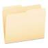 Pendaflex Archival-Quality Top Tab File Folders, 1/3-Cut Tabs, Letter Size, Manila, 100/Box (62699)
