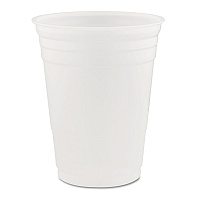 SOLO Party Plastic Cold Drink Cups, 16 oz, 50/Sleeve, 20 Sleeves/Carton (P16)