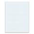TOPS Quadrille Pads, Quadrille Rule (6 sq/in), 50 White 8.5 x 11 Sheets (33061)