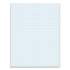 TOPS Quadrille Pads, Quadrille Rule (8 sq/in), 50 White 8.5 x 11 Sheets (33081)