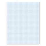 TOPS Quadrille Pads, Quadrille Rule (10 sq/in), 50 White 8.5 x 11 Sheets (33101)