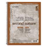 TOPS Second Nature Single Subject Wirebound Notebooks, 1 Subject, Quadrille Rule, Randomly Assorted Covers, 11 x 8.5, 80 Sheets (74112)