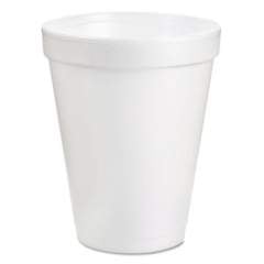Dart Foam Drink Cups, 6 oz, White, 25/Bag, 40 Bags/Carton (6J6)