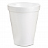 Foam Drink Cups, 6 oz, White, 25/Bag, 40 Bags/Carton (6J6)