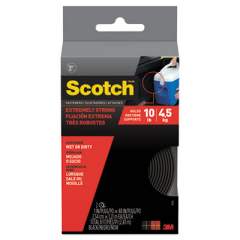 Scotch Extreme Fasteners, 1" x 4 ft, Black (RF6741)