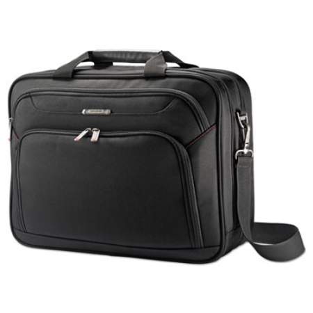 Samsonite Xenon 3 Toploader Briefcase, 16.5" x 4.75" x 12.75", Polyester, Black (894331041)