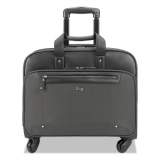 Solo Gramercy Rolling Case, 10.25" x 15.62" x 15.62", Polyester, Gray (EXE95010)