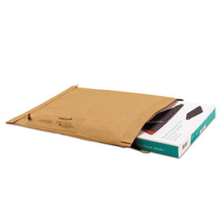 Sealed Air Jiffy Padded Mailer, #0, Paper Lining, Fold Flap Closure, 6 x 10, Natural Kraft, 250/Carton (63131)