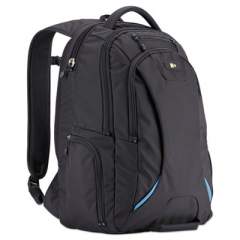 Case Logic 15.6" Checkpoint Friendly Backpack, 2.76" x 13.39" x 19.69", Polyester, Black (3203772)
