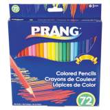 Prang Colored Pencil Sets, 3 mm, 2B (#1), Assorted Lead/Barrel Colors, 72/Pack (22725)