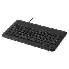 Kensington Wired Keyboard for iPad with Lightning Connector, 64 Keys, Black (72447)