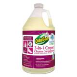 OdoBan Earth Choice 3-N-1 Carpet Cleaner, 128 oz Bottle, Unscented, 4/CT (9602B62G4)