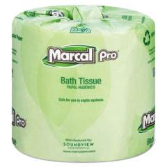 Marcal PRO 100% Recycled Bathroom Tissue, Septic Safe, 2-Ply, White, 240 Sheets/Roll, 48 Rolls/Carton (3001)