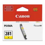 Canon 2090C001 (CLI-281) ChromaLife100+ Ink, 259 Page-Yield, Yellow