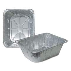 Durable Packaging Aluminum Steam Table Pans, Half Size, Extra Deep, 100/Carton (4288100)