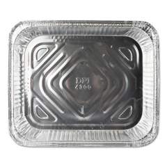 Durable Packaging Aluminum Steam Table Pans, Half Size, Shallow, 12.75 x 10.38 x 1.69, 35 Gauge, 100/Carton (FS4300100)