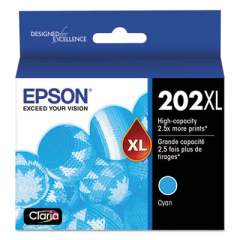 Epson T202XL220-S (202XL) Claria High-Yield Ink, 470 Page-Yield, Cyan