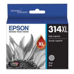 Epson T314XL720-S (314XL) Claria High-Yield Ink, 830 Page-Yield, Gray