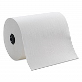 enMotion Flex Paper Towel Roll, 1-Ply, 8.2" x 550 ft, White, Recycled Paper, 6 Rolls/Carton (89730)