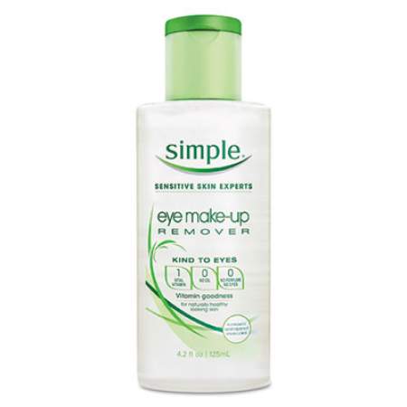 Simple Eye And Skin Care, Eye Make-Up Remover, 3.38 oz, 12/Carton (52852CT)