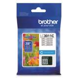 Brother LC3011C Ink, 200 Page-Yield, Cyan