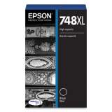 Epson T748XL120 (748XL) DURABrite Pro High-Yield Ink, 5000 Page-Yield, Black