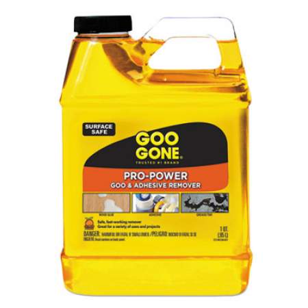 Goo Gone Pro-Power Cleaner, Citrus Scent, 1 qt Bottle, 6/Carton (2112CT)
