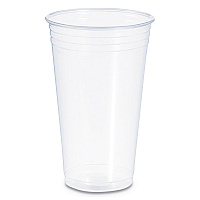 Conex ClearPro Plastic Cold Cups, 24 oz, 50/Bag, 12 Bags/Carton (24PX)