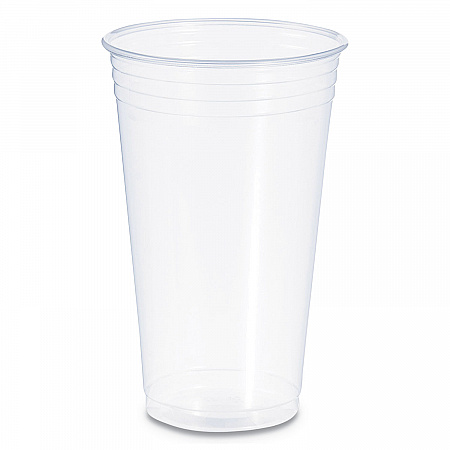 Conex ClearPro Plastic Cold Cups, 24 oz, 50/Bag, 12 Bags/Carton (24PX)