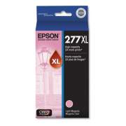 Epson T277XL620-S (277XL) Claria High-Yield Ink, 740 Page-Yield, Light Magenta
