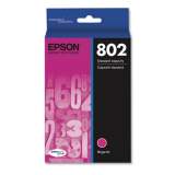 Epson T802320-S (802) DURABrite Ultra Ink, 650 Page-Yield, Magenta