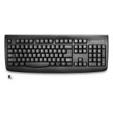 Kensington Pro Fit Wireless Keyboard, 18.38 x 8 x 1 1/4, Black (72450)