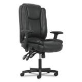Sadie High-Back Executive Chair, Supports Up to 225 lb, 17" to 20" Seat Height, Black (VST331)