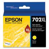 Epson T702XL420-S (702XL) DURABrite Ultra High-Yield Ink, 950 Page-Yield, Yellow