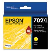 Epson T702XL420-S (702XL) DURABrite Ultra High-Yield Ink, 950 Page-Yield, Yellow
