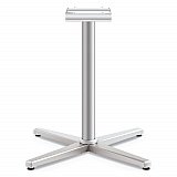 Arrange X-Leg Base for 42" to 48" Tops, 32w x 32d x 28h, Silver (CT29LXPR8)