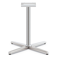 Arrange X-Leg Base for 42" to 48" Tops, 32w x 32d x 28h, Silver (CT29LXPR8)