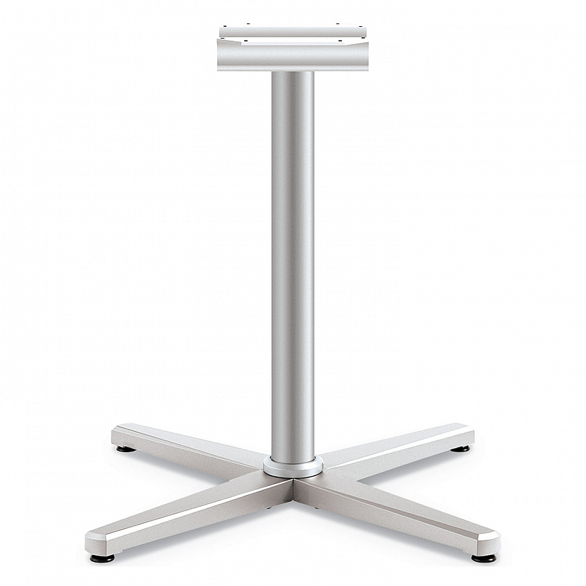 Arrange X-Leg Base for 42" to 48" Tops, 32w x 32d x 28h, Silver (CT29LXPR8)