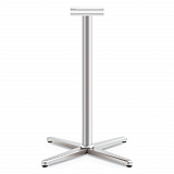 Arrange X-Leg Base for 42" to 48" Tops, 32w x 32d x 40h, Silver (CT42LXPR8)