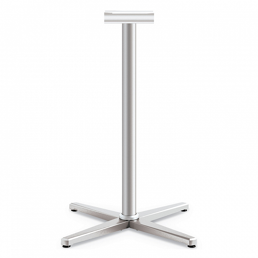 Arrange X-Leg Base for 42" to 48" Tops, 32w x 32d x 40h, Silver (CT42LXPR8)