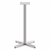 Arrange X-Leg Base for 30" to 36" Tops, 25.59w x 25.59d x 40h, Silver (CT42MXPR8)